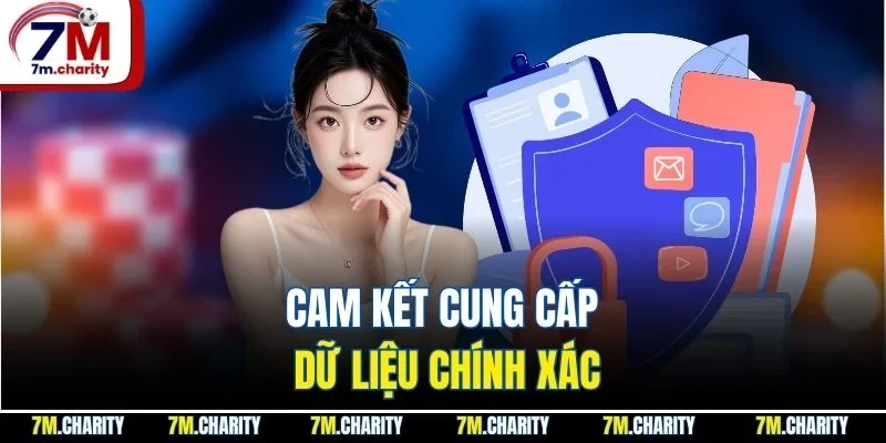 Cam kết cung cấp dữ liệu chính xác